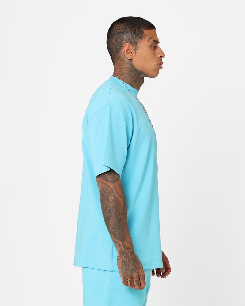 Fallen Breed Monogram T-Shirt Aqua thumbnail - 6