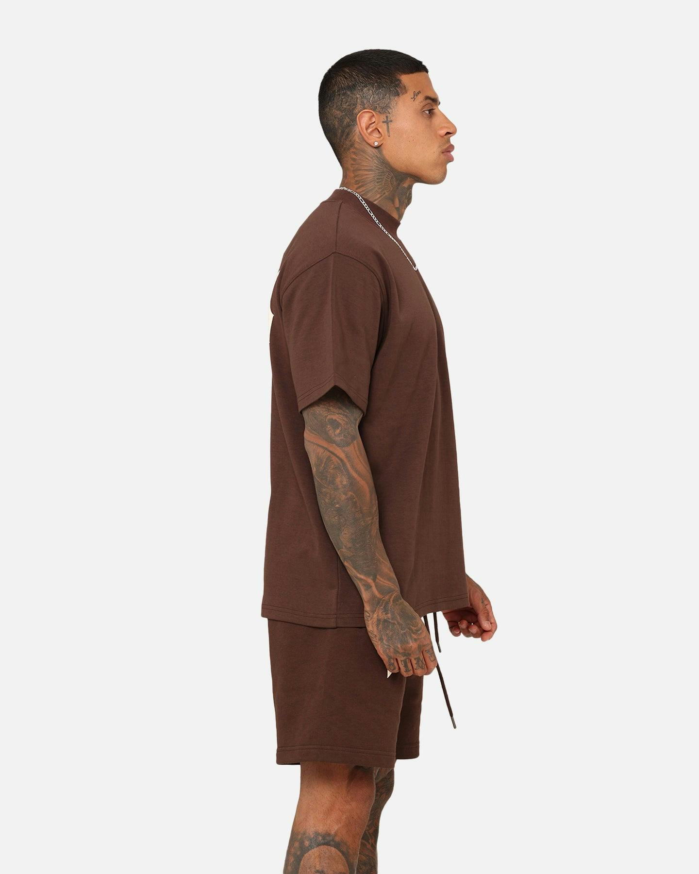 Fallen Breed Monogram T-Shirt Brown/Off White