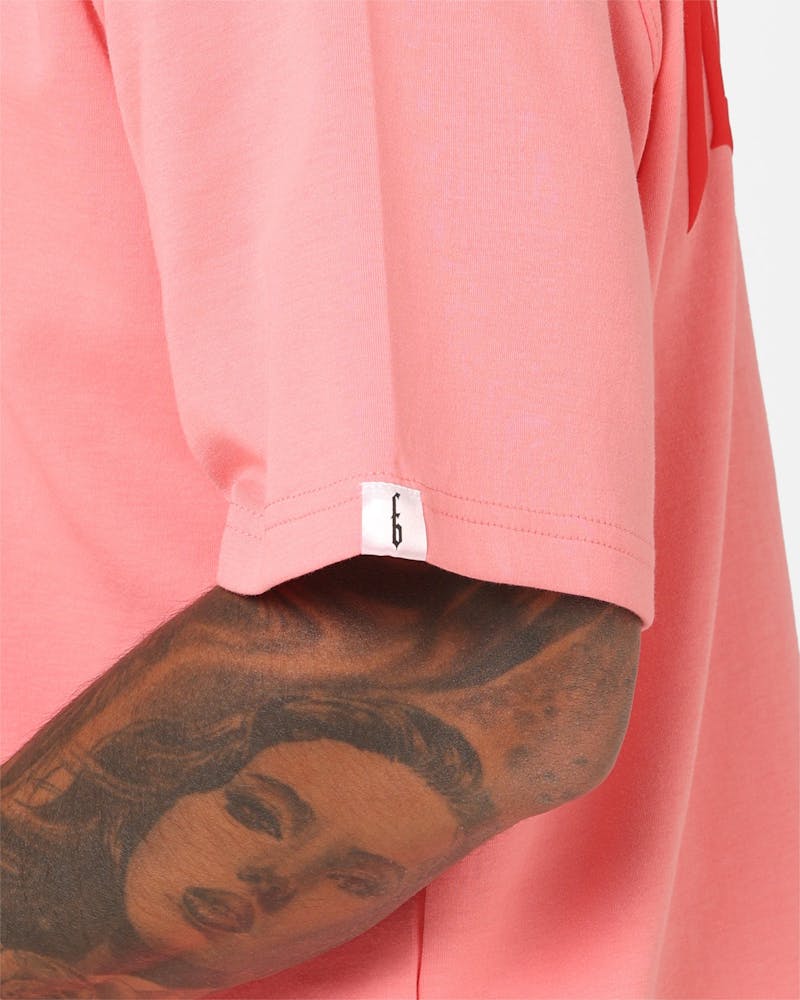 Fallen Breed Monogram T-Shirt Pink/Red thumbnail - 9