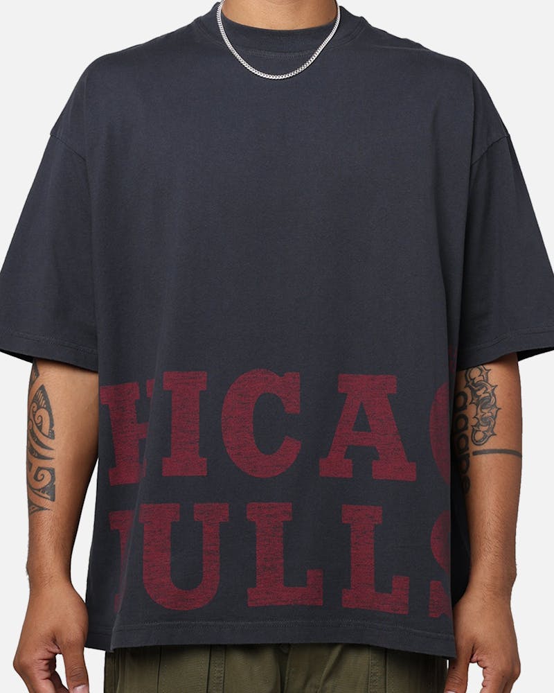 New Era Chicago Bulls Oversized T-Shirt Black thumbnail - 3