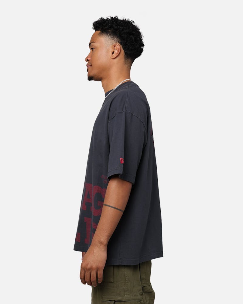 New Era Chicago Bulls Oversized T-Shirt Black thumbnail - 6