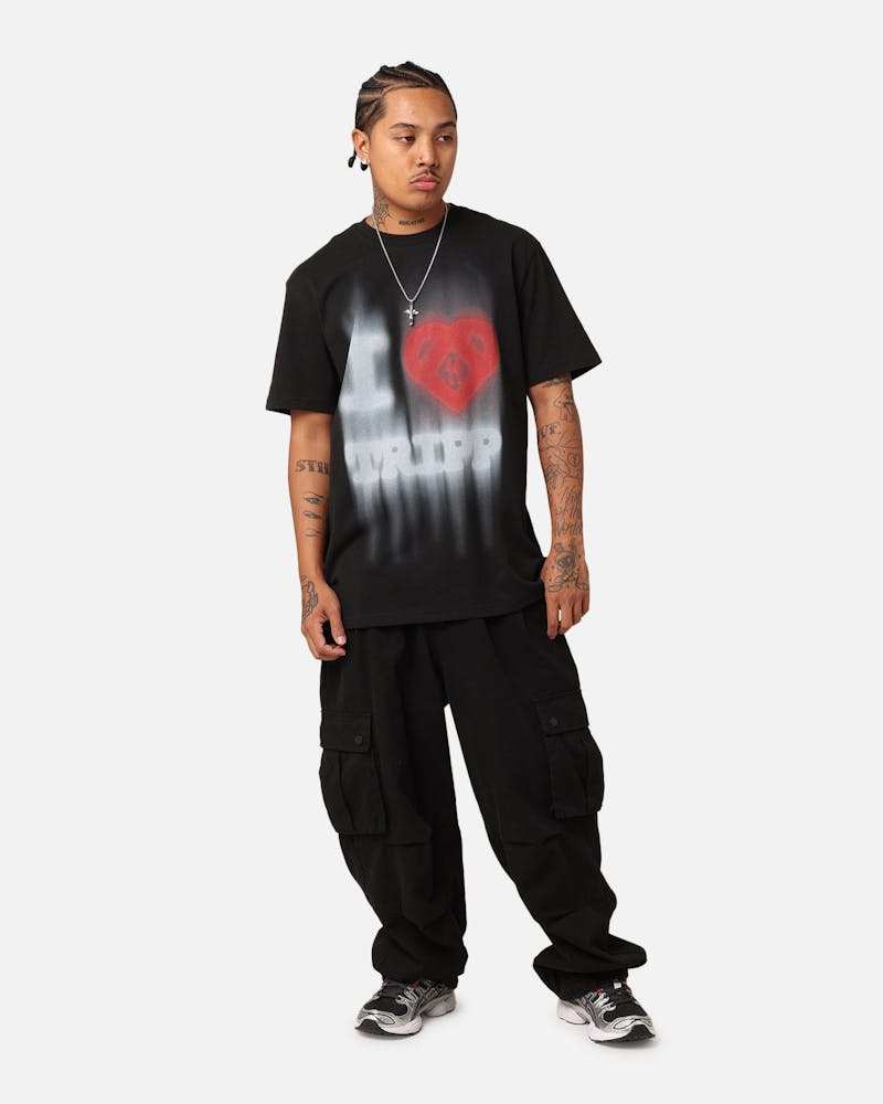 Ksubi X Trippie Redd Love Trip Kash T-Shirt Jet Black thumbnail - 2