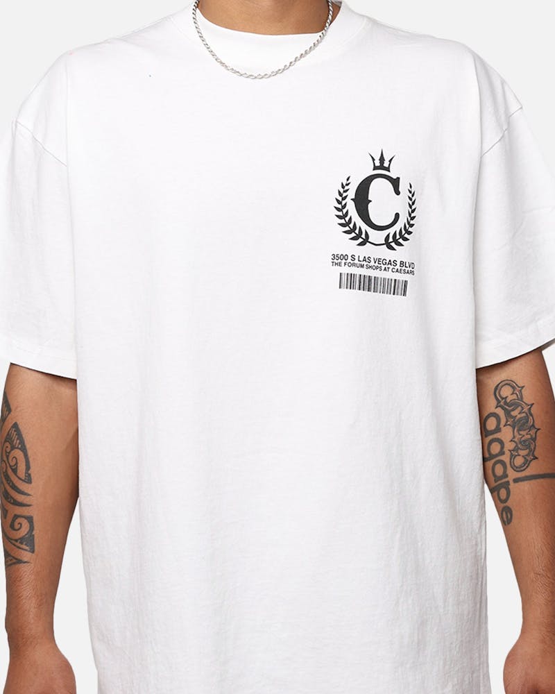 Culture Kings Barcode T-Shirt White thumbnail - 3