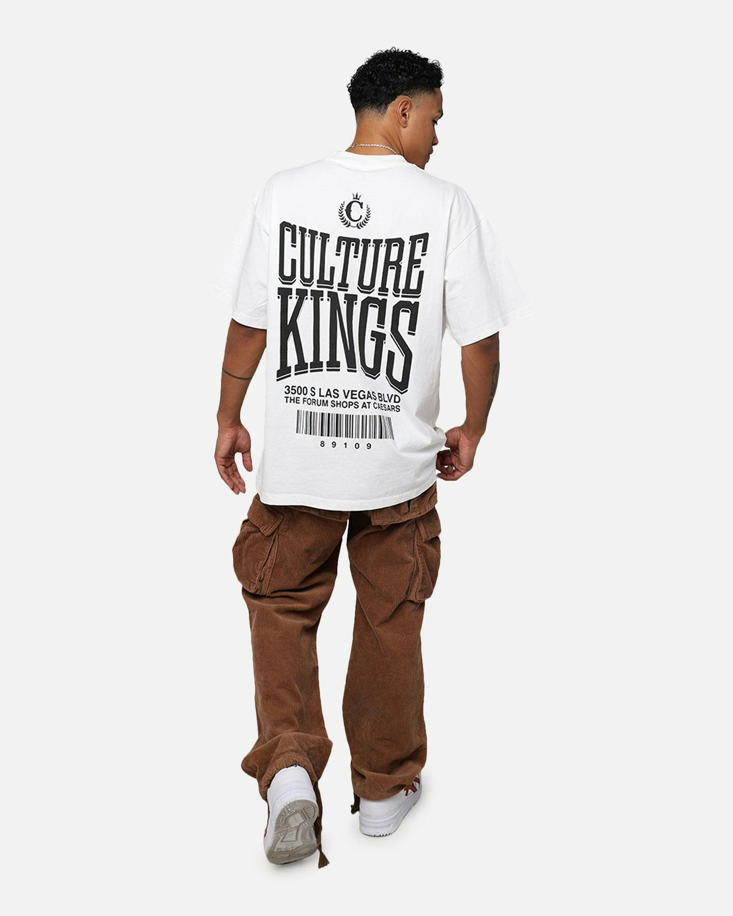 Culture Kings Barcode T-Shirt White