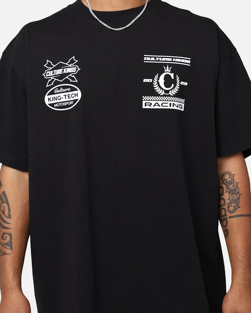 Culture Kings Motorsport T-Shirt Black thumbnail - 4