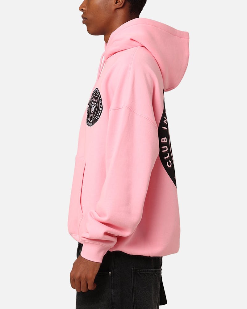 Mitchell & Ness Inter Miami CF Logo Hit Hoodie Light Pink thumbnail - 5