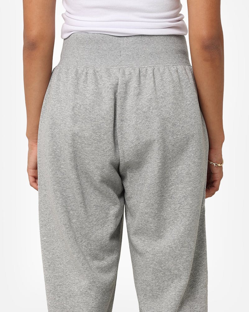 Nike Women's Nike Sportswear Phoenix Fleece High-Waisted Oversized Pants Dark Grey Heather thumbnail - 7