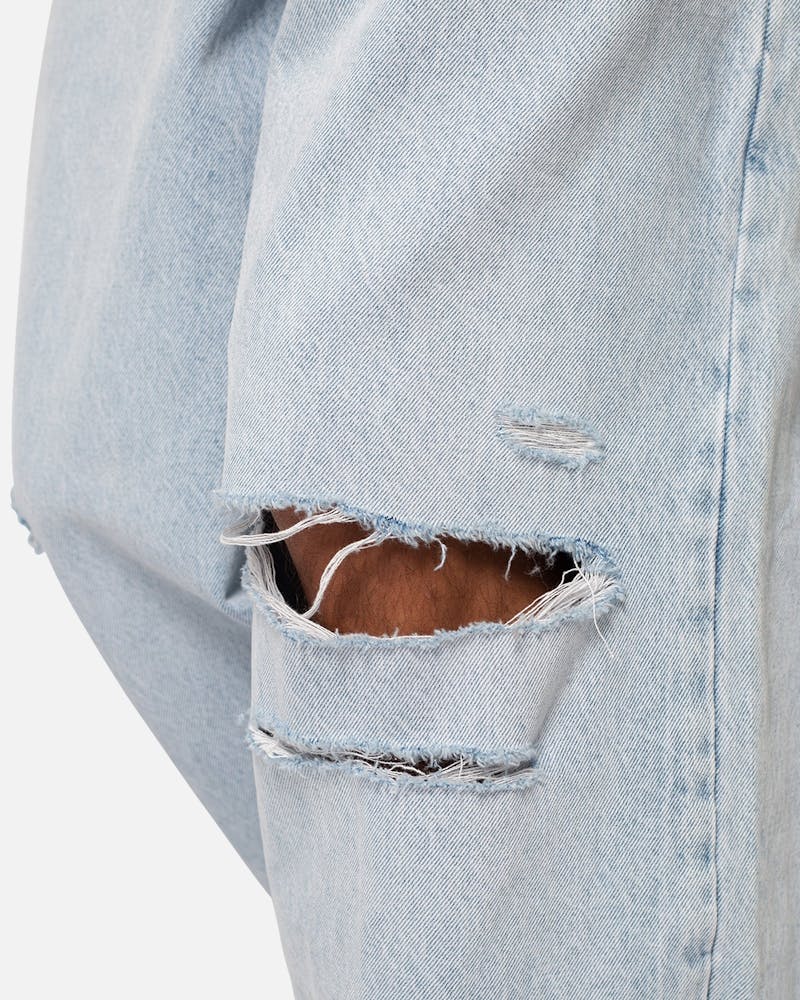 MNML Baggy Skater Denim Jeans Light Blue thumbnail - 4
