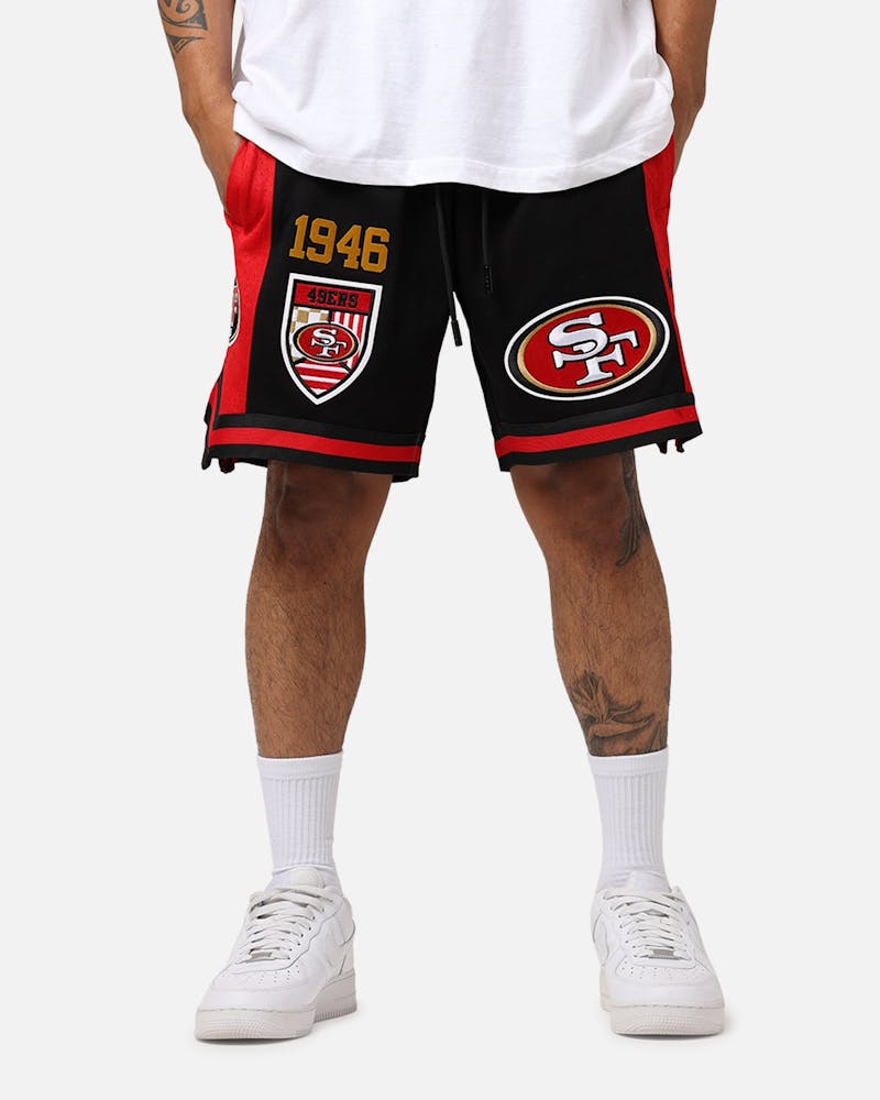 Pro Standard San Francisco 49ers Fast Lane 2.0 Shorts Black/Red thumbnail - 0