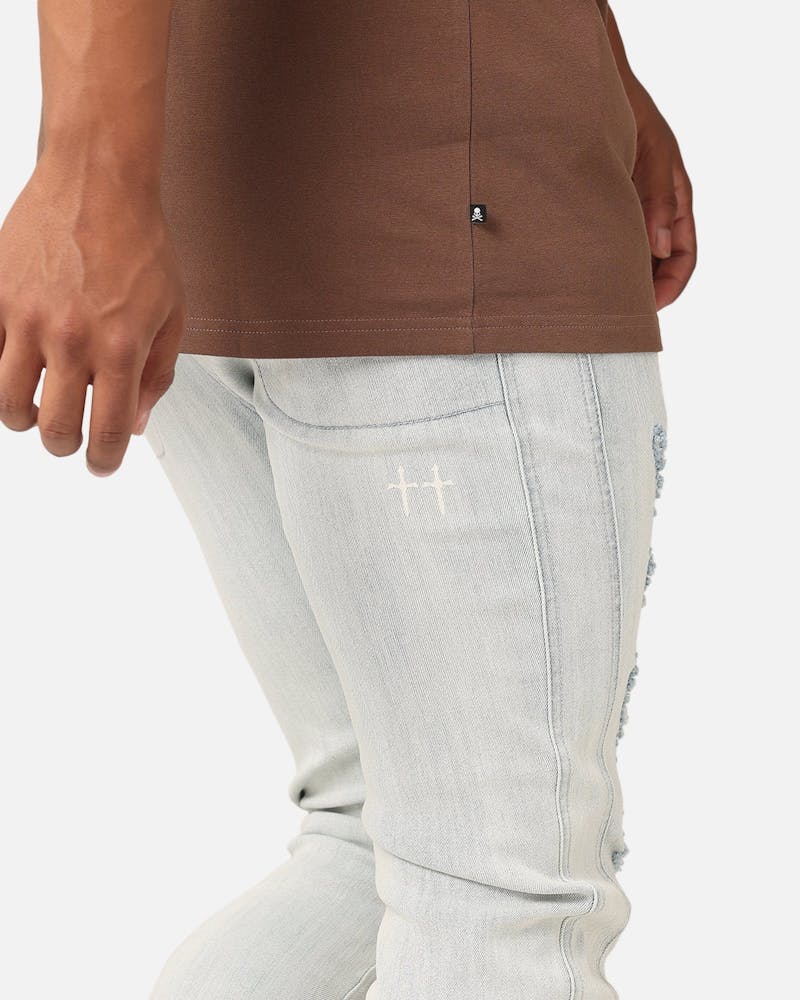 Saint Morta Riot Joggers Light Blue Culture Kings NZ