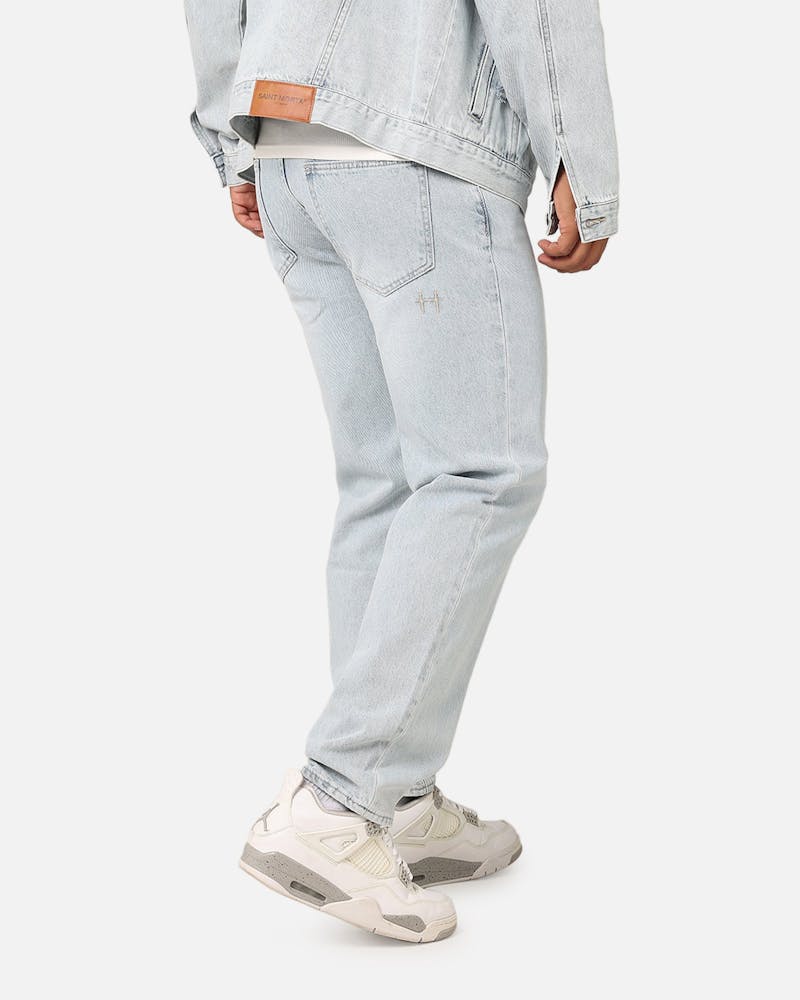 Saint Morta Psykhe Jeans Light Blue Culture Kings NZ