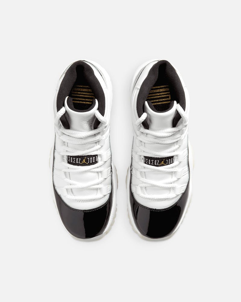 Jordan Kids' Air Jordan 11 Retro BG (GS) White/Metallic Gold thumbnail - 6