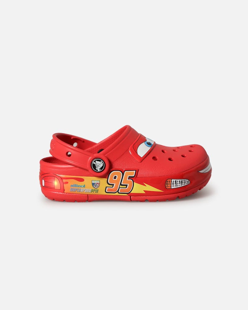 Crocs X Disney and Pixar Cars Kids' Lightning McQueen Clog (GS) Red thumbnail - 8