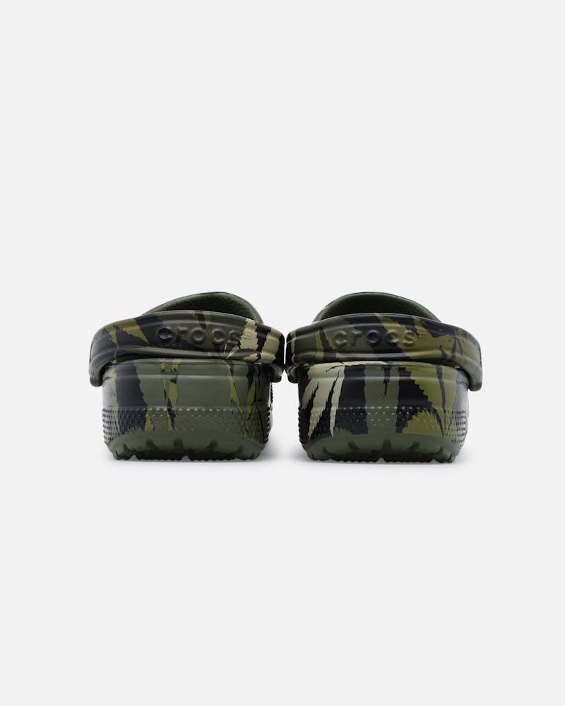 Crocs Classic Hemp Camo Clog Army Green thumbnail - 3