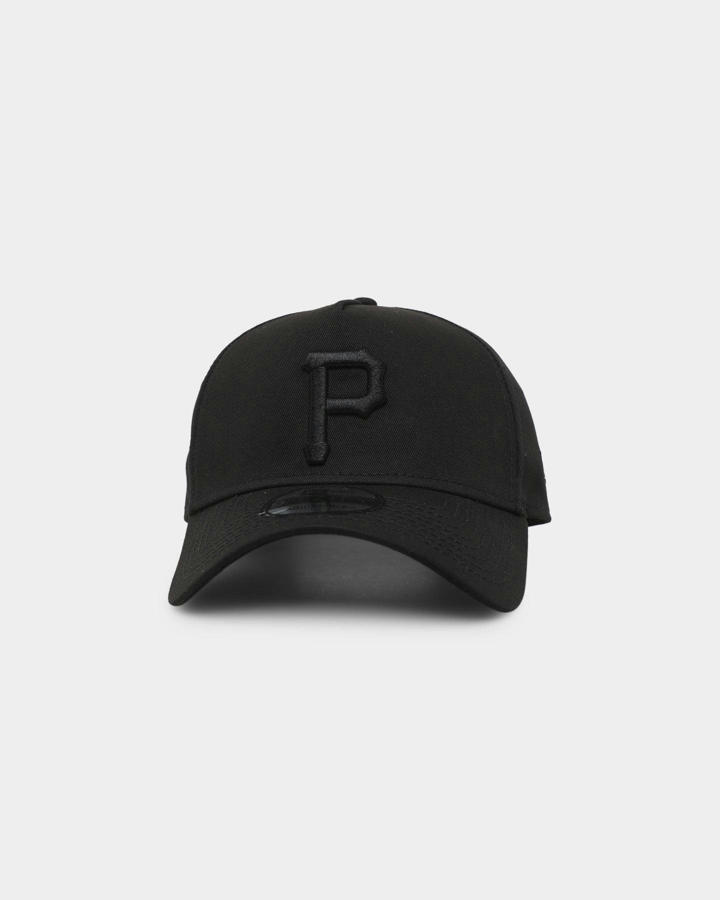 New Era Pittsburgh Pirates 9FORTY A-Frame Snapback Black/Black
