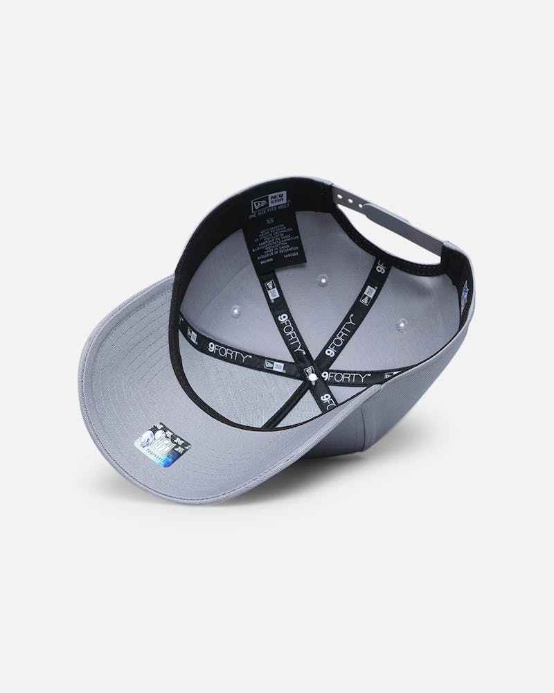 New Era Las Vegas Raiders 9FORTY A-Frame Snapback Grey/Black/White thumbnail - 5