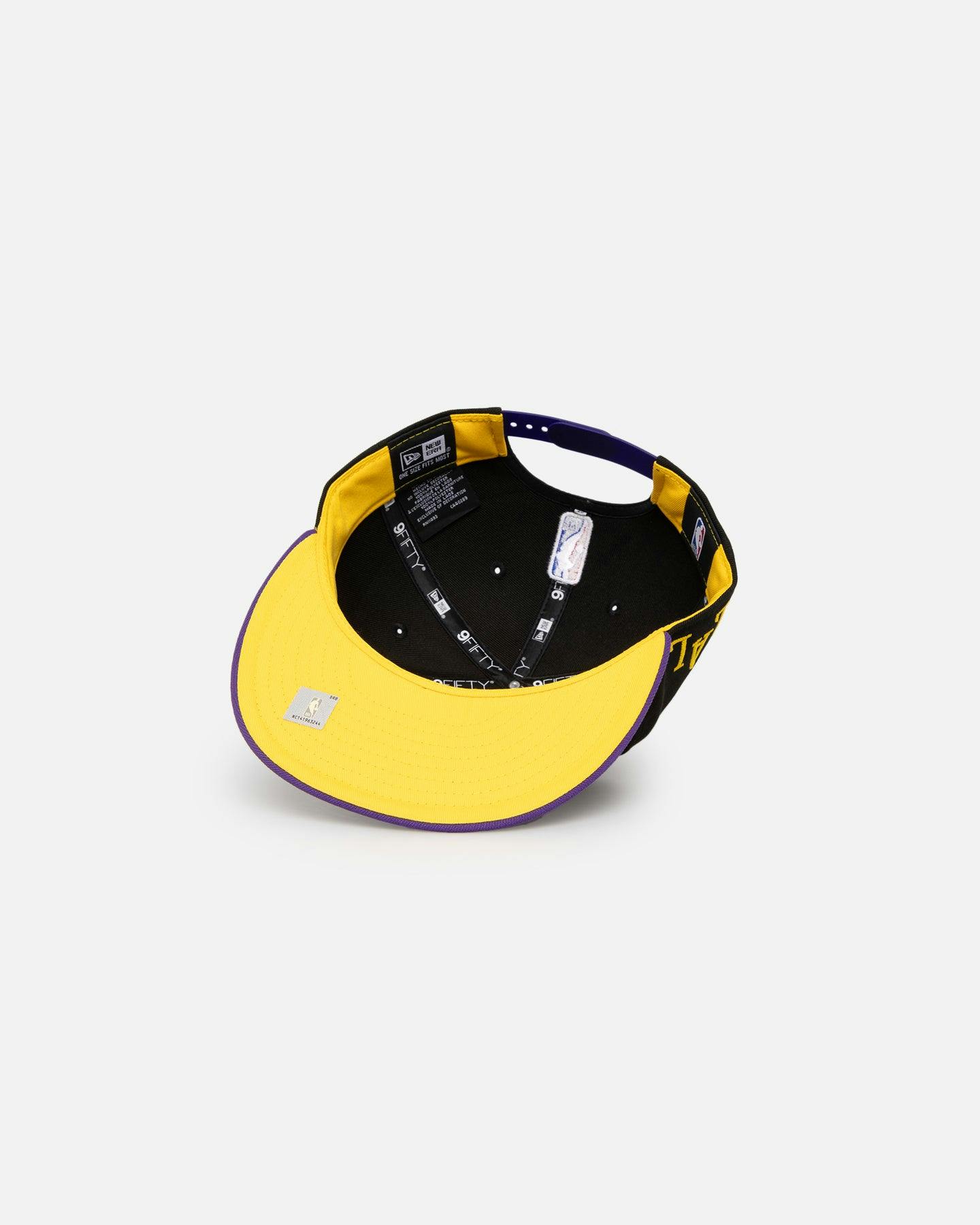 New Era Los Angeles Lakers NBA City Edition 9FIFTY Snapback Purple