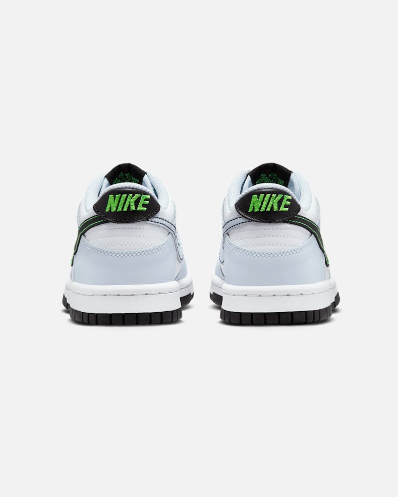 Nike Kids' Dunk Low (GS) White/Black-Football Grey thumbnail - 2