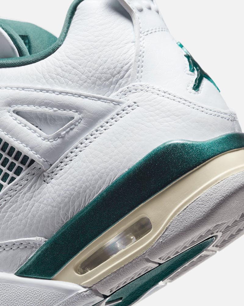Jordan Kids' Air Jordan 4 Retro (GS) White/Oxidized thumbnail - 7