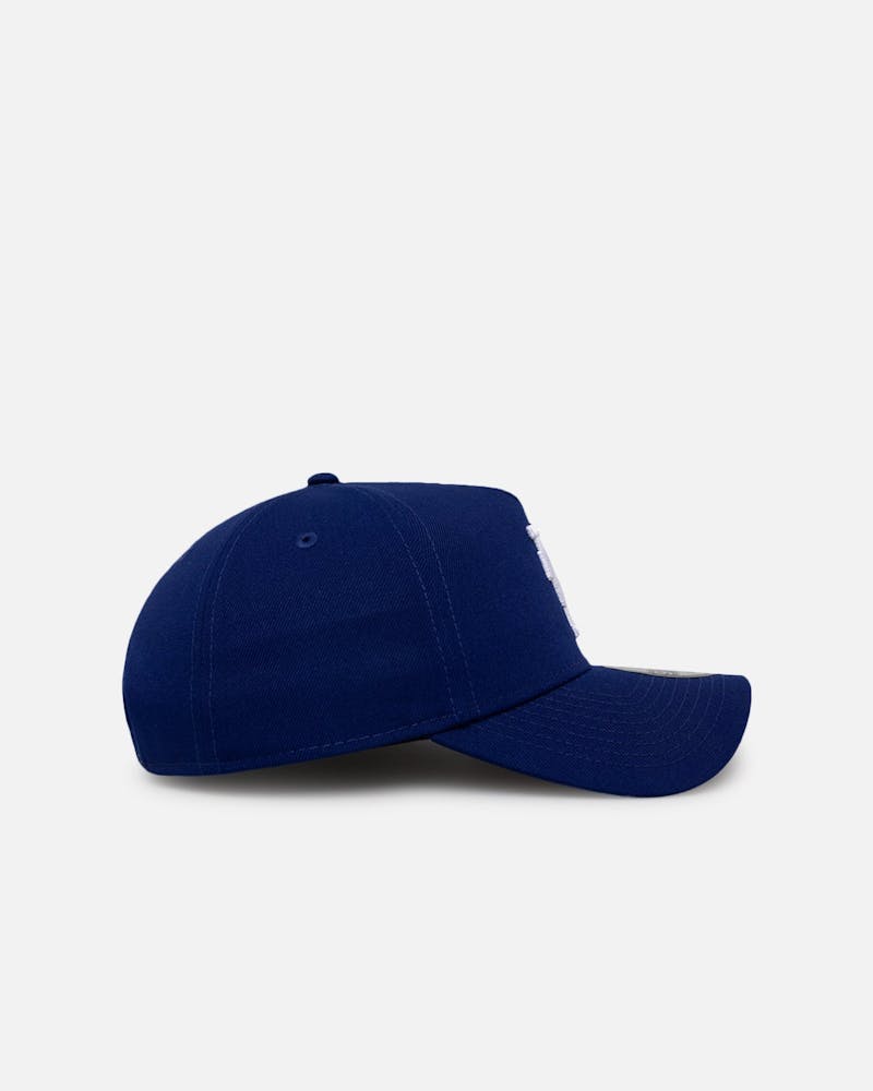 New Era Los Angeles Dodgers 'Upside Down LA Logo' 9FORTY A-Frame Snapback Dark Royal thumbnail - 2