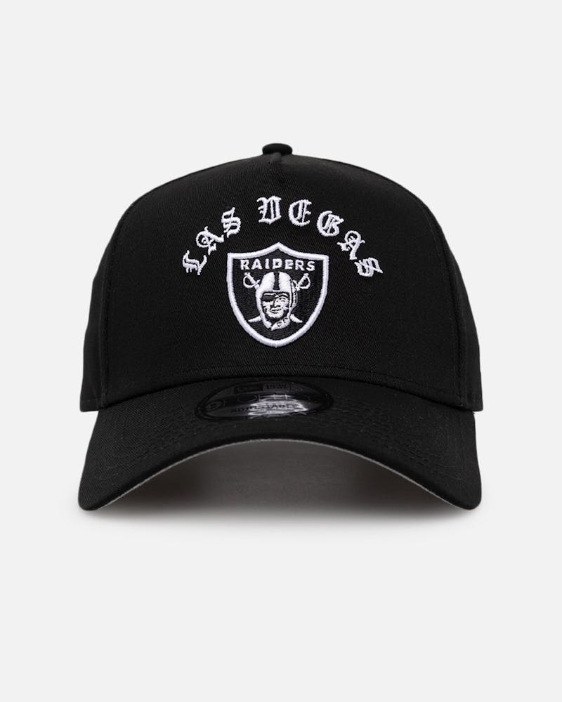 New Era Las Vegas Raiders 'Gothic Arch' 9FORTY A-Frame Snapback Black/White thumbnail - 0