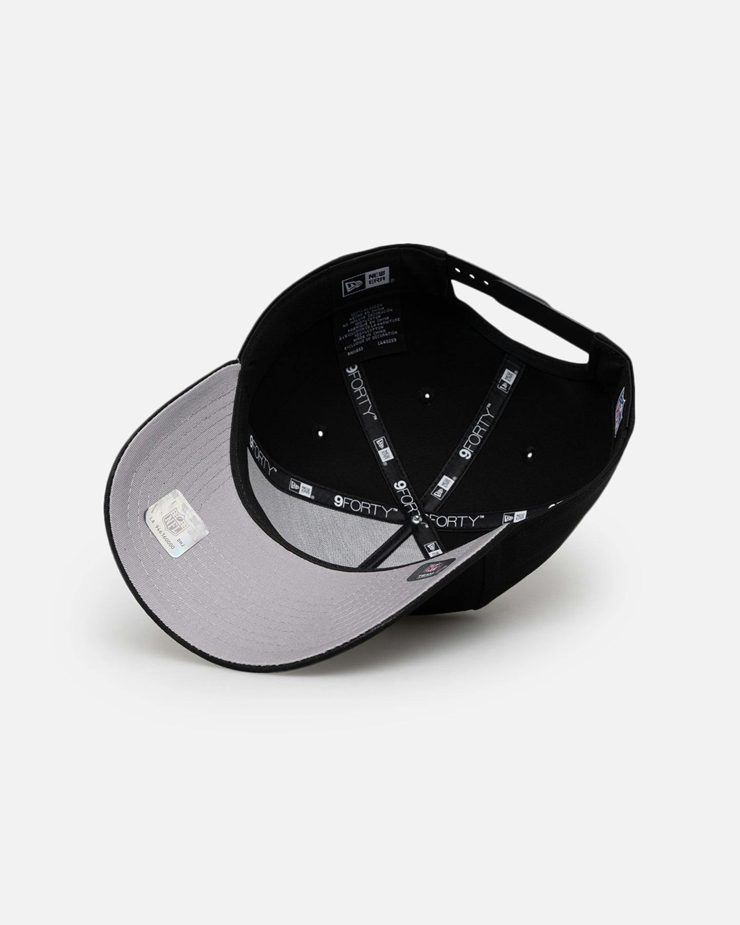 New Era Las Vegas Raiders 'Gothic Arch' 9FORTY A-Frame Snapback Black/White
