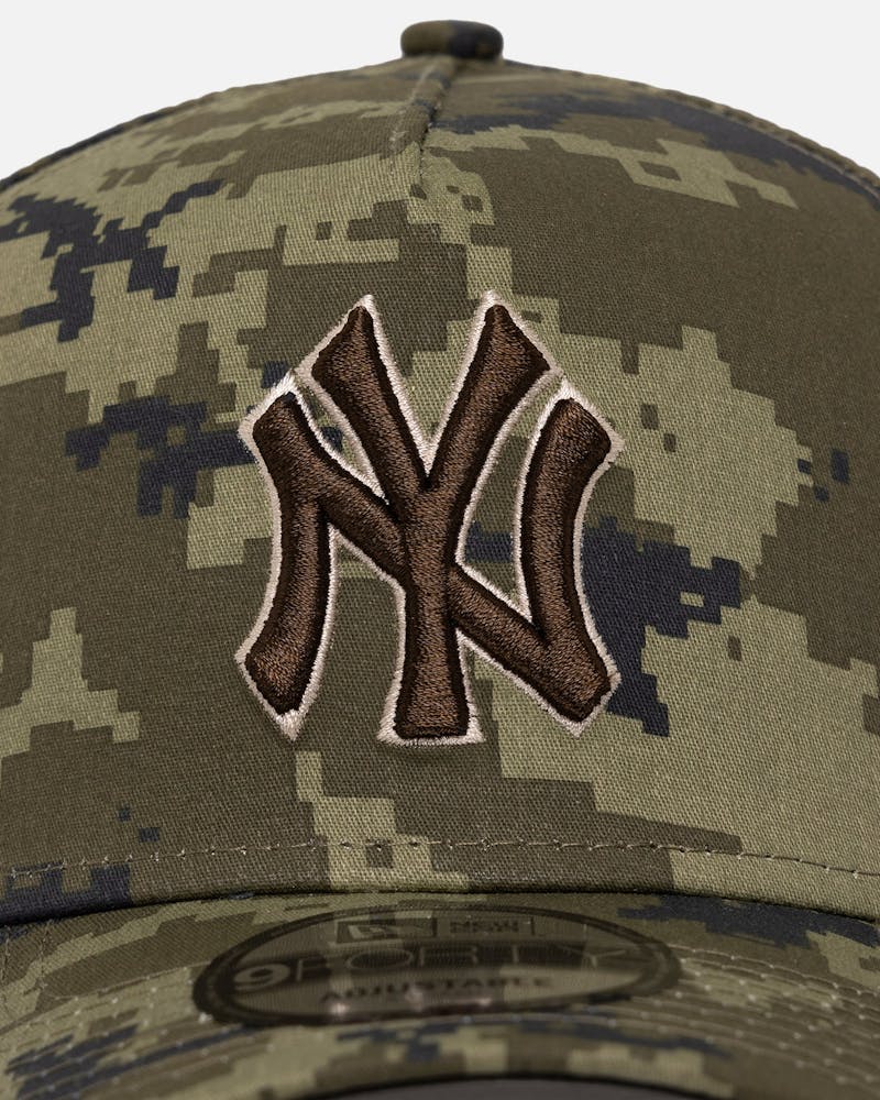New Era New York Yankees 'Digi Camo' 9FORTY A-Frame Snapback Digi Camo thumbnail - 4