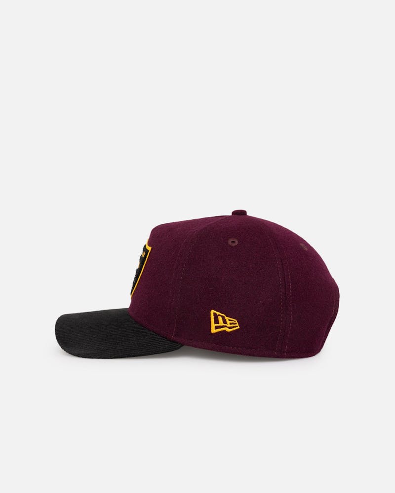 New Era Las Vegas Raiders 'Large Chenille' 9FORTY A-Frame Snapback Maroon thumbnail - 9