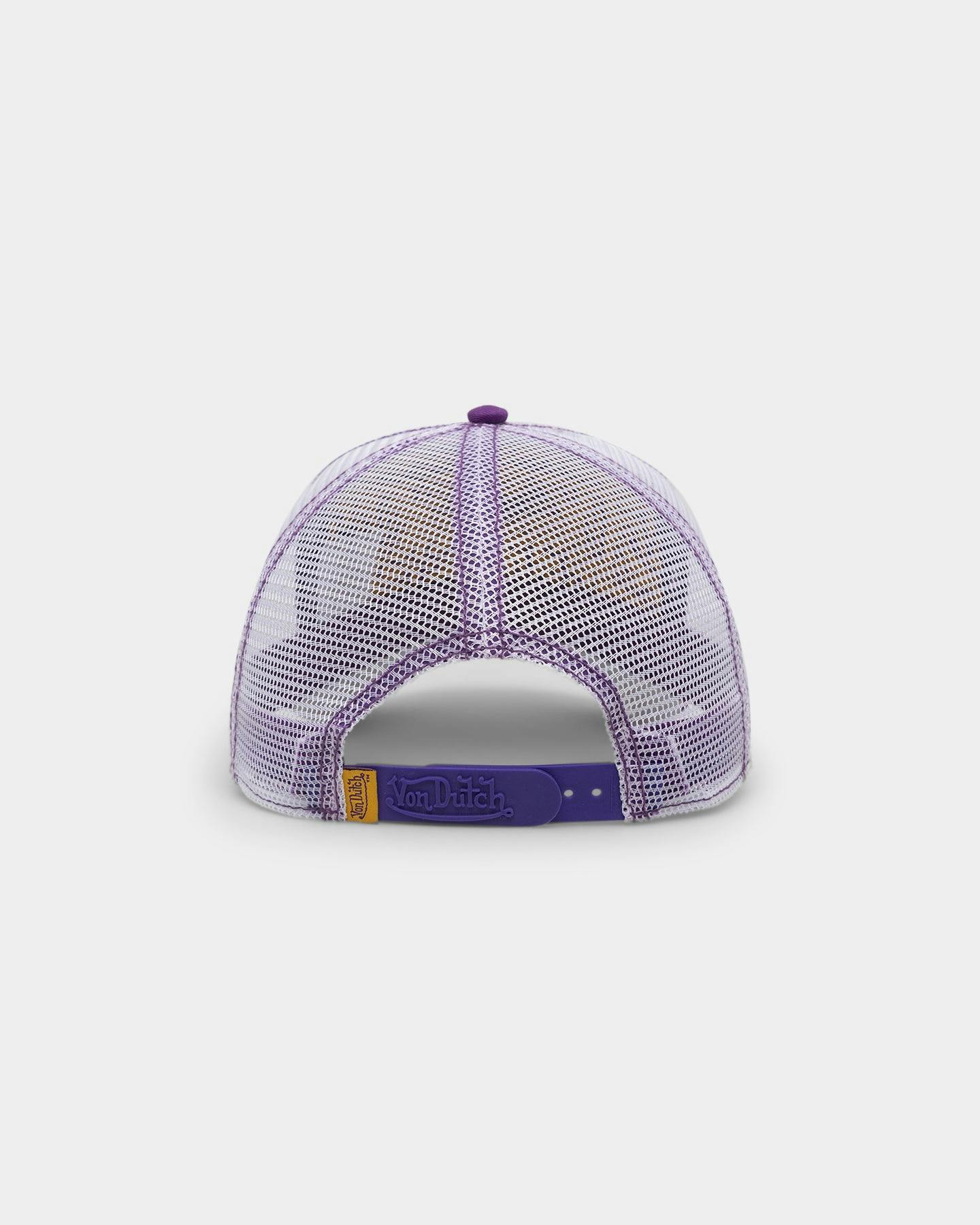 Von Dutch Purple Gold Trucker Yellow/Purple