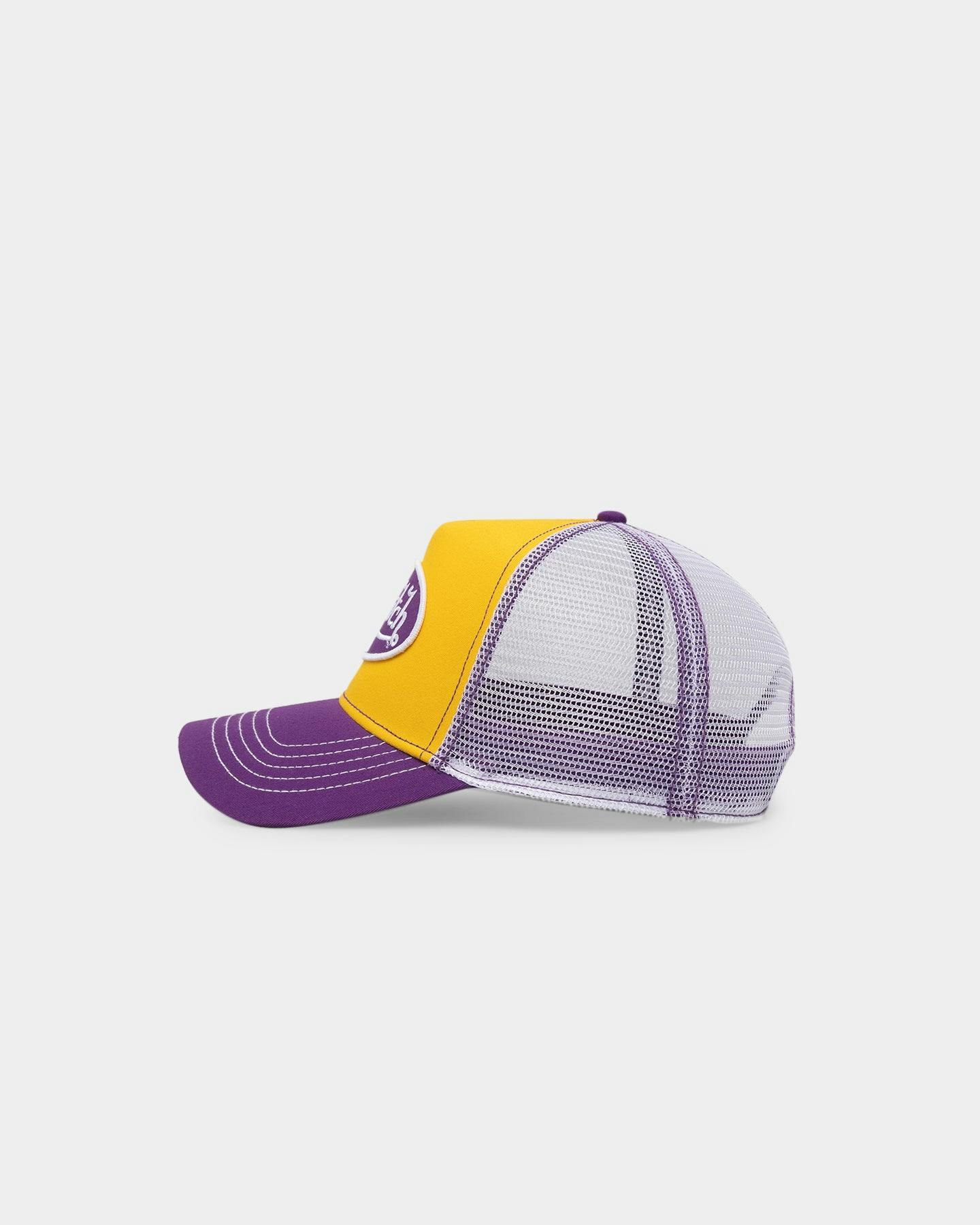 Von Dutch Purple Gold Trucker Yellow/Purple