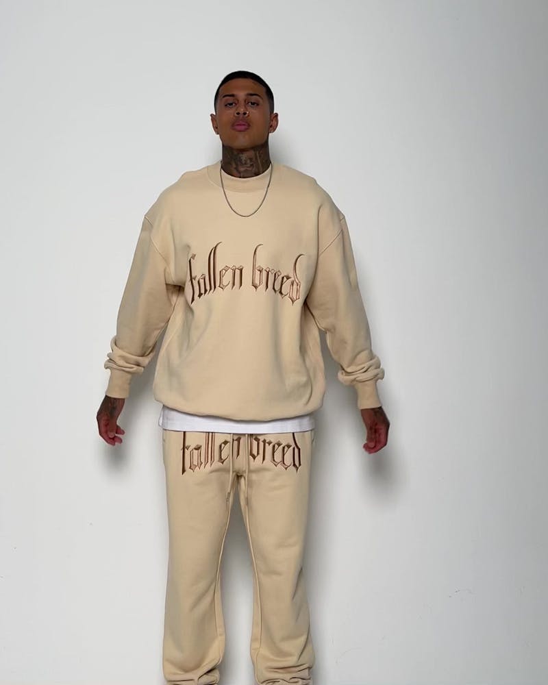 Fallen Breed Logo Crewneck Nude thumbnail - 1