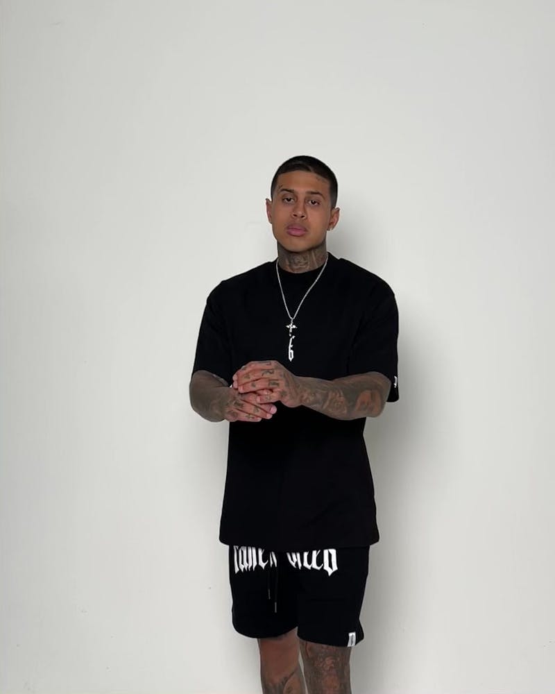 Fallen Breed Monogram T-Shirt Black/White thumbnail - 1