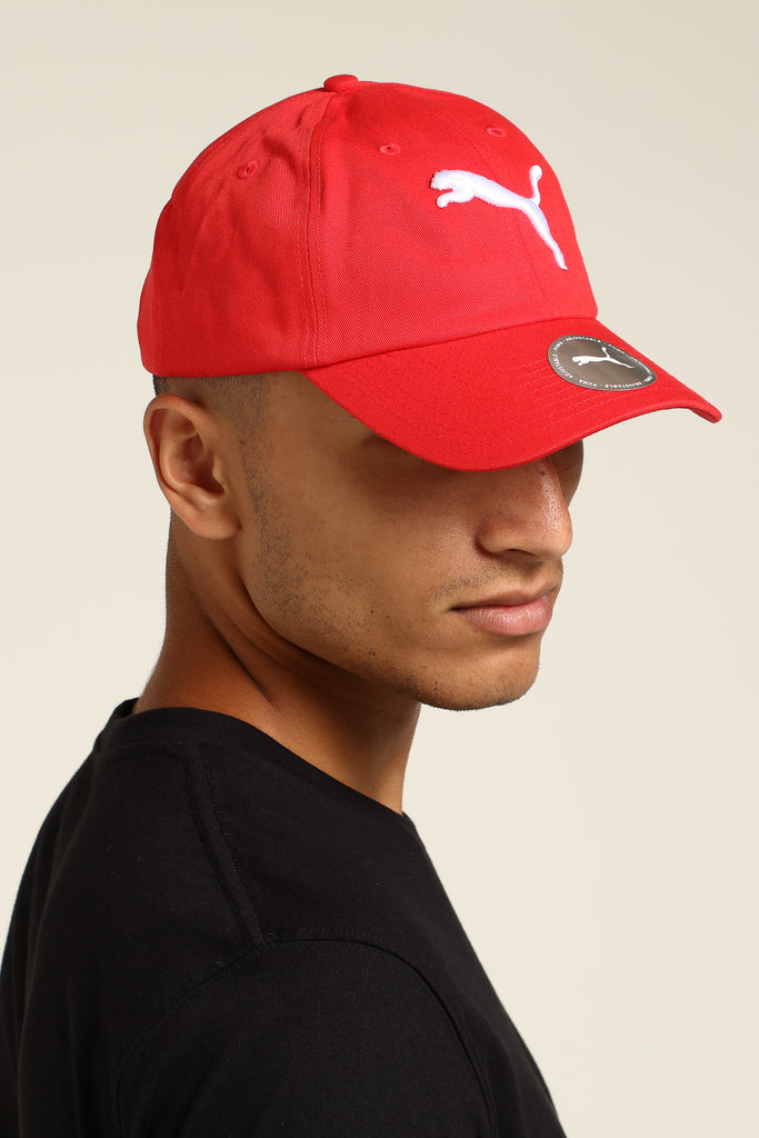 red puma hat