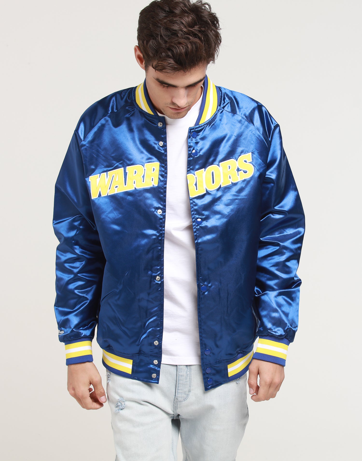 mitchell and ness satin jackets