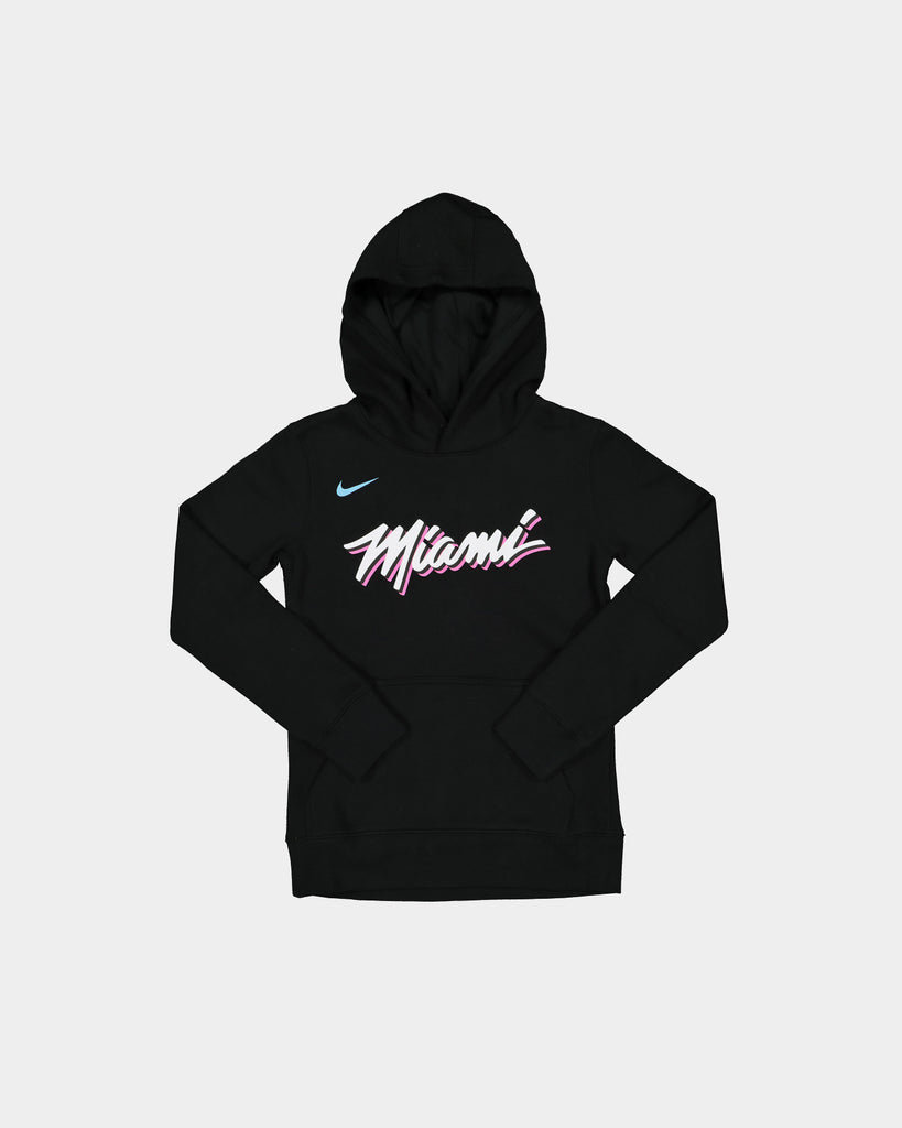 Nike Infant Miami Heat City Hoodie Pullover Hood Black