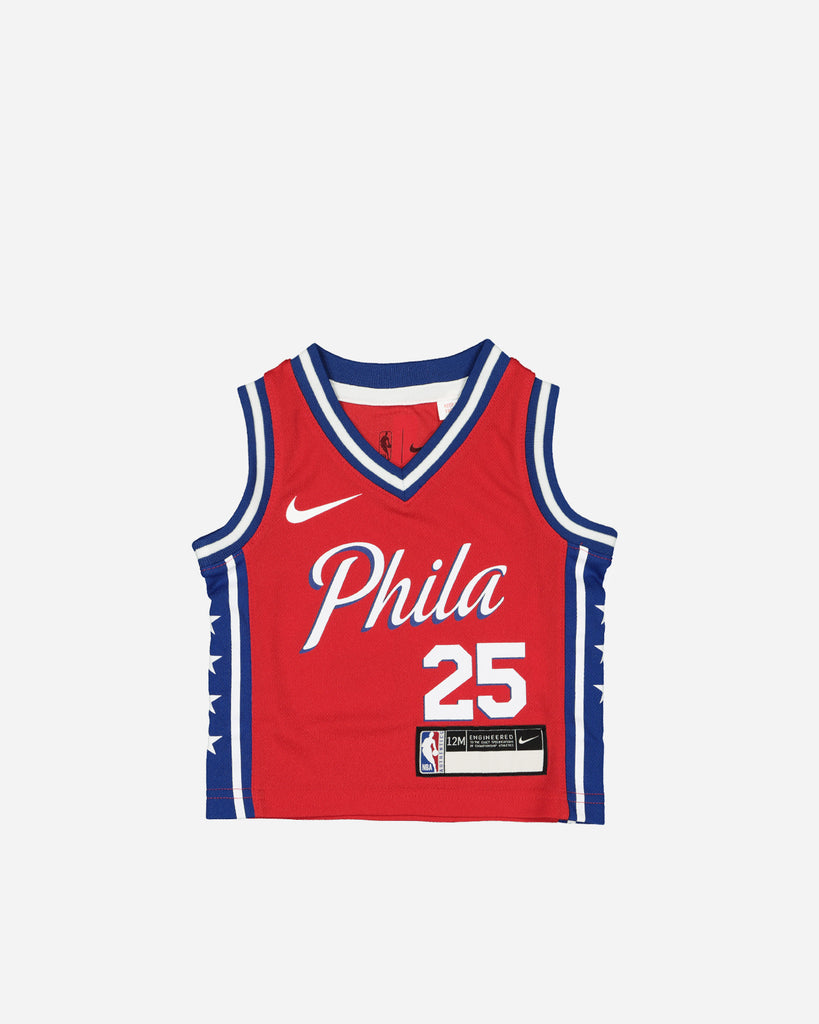 Nike Infant Philadelphia 76ers Ben Simmons #25 Statement Replica Jersey Red