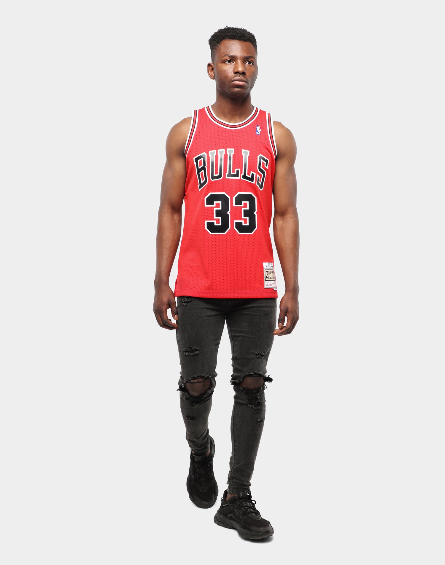 scottie pippen jersey red