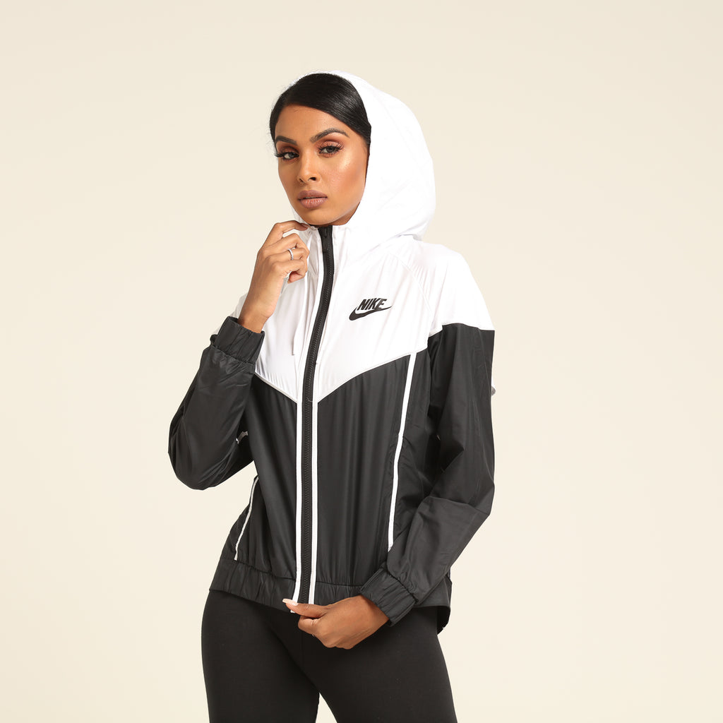 Nike Women's Windrunner Jacket BlackWhiteBlack Nike Women's Windrunner Jacket BlackWhiteBlack