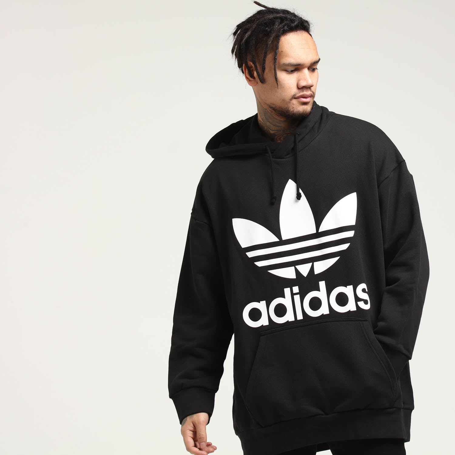 adidas trefoil hoodie nz
