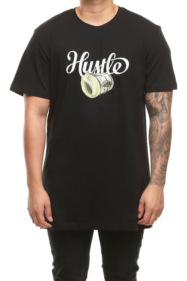 Goat Crew Hustle Tee Black Culture Kings Nz