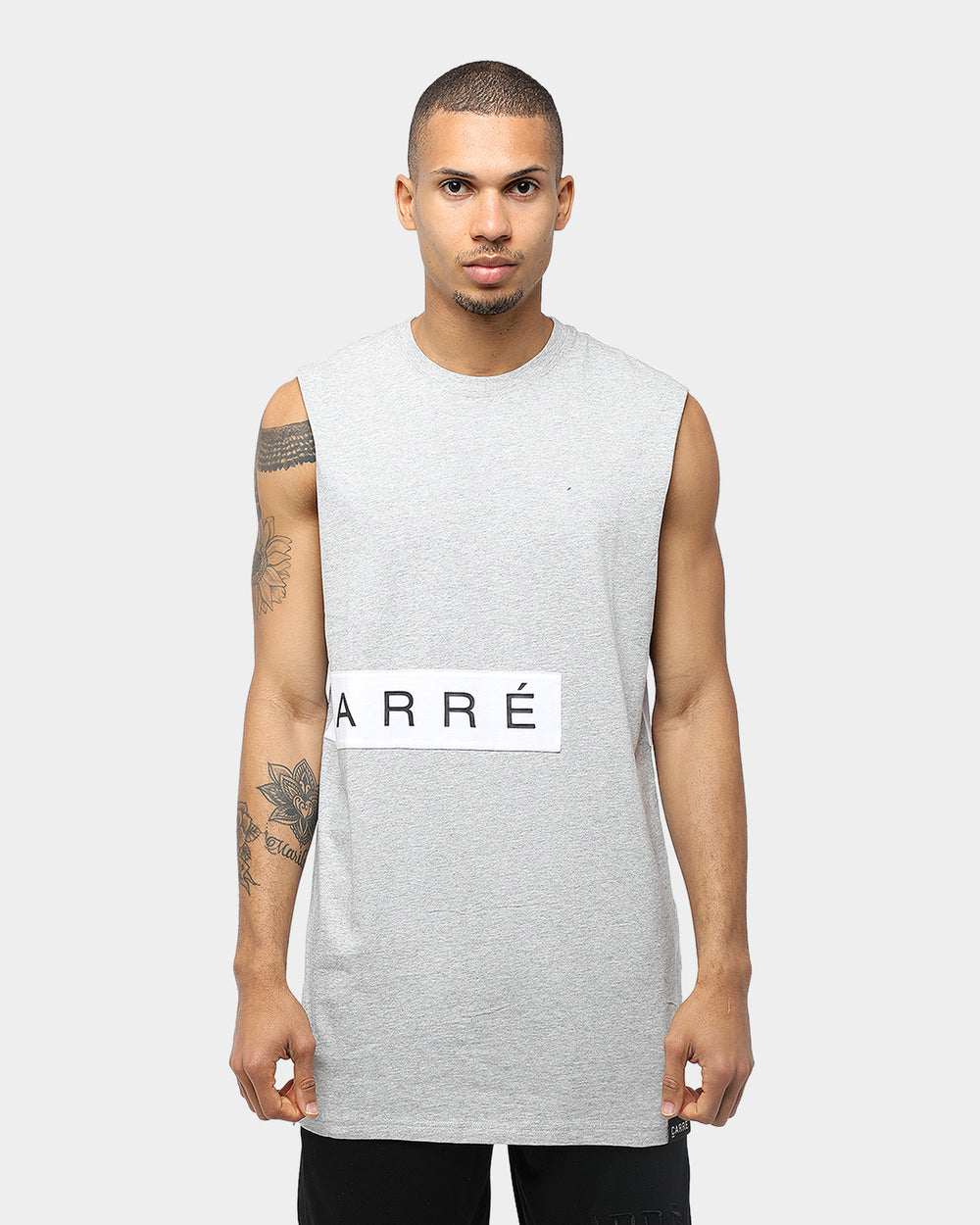 Carré Piece Muscle White