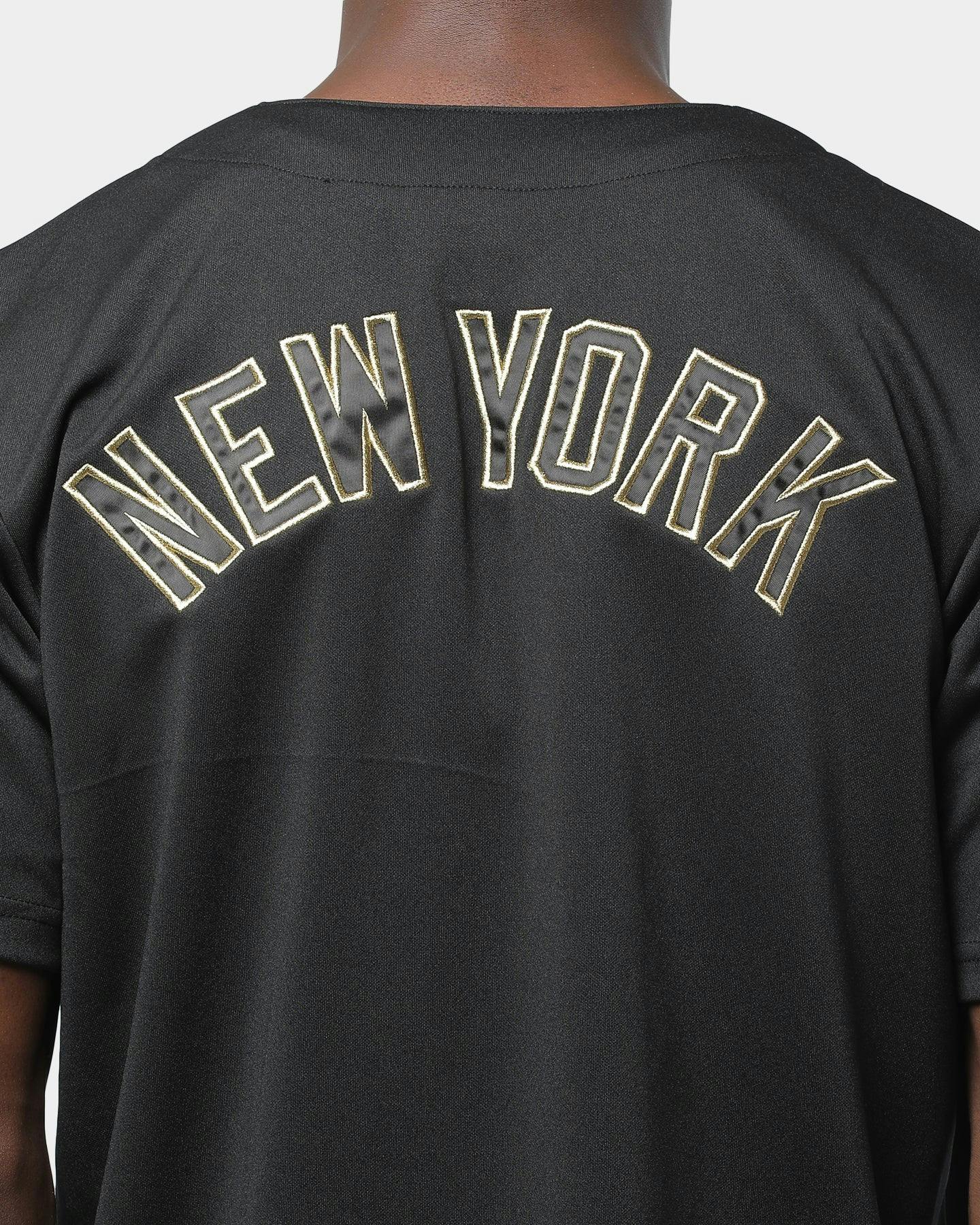 Majestic Athletic New York Yankees Replica Baseball Jersey Black/Gold
