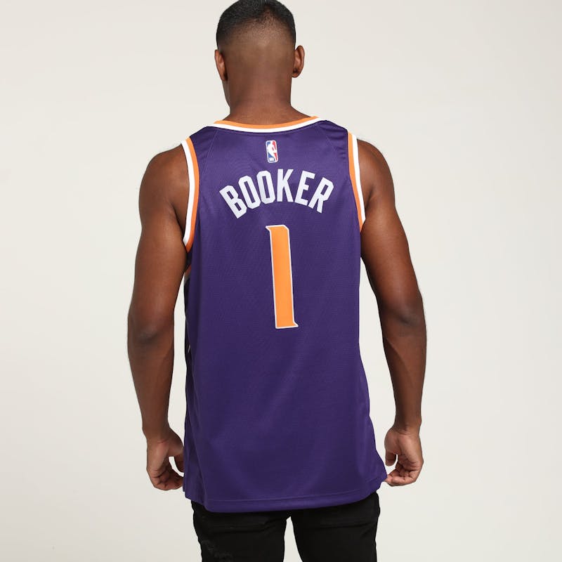 Nike Phoenix Suns Devin Booker #1 ICON EDITION NBA JERSEY ...