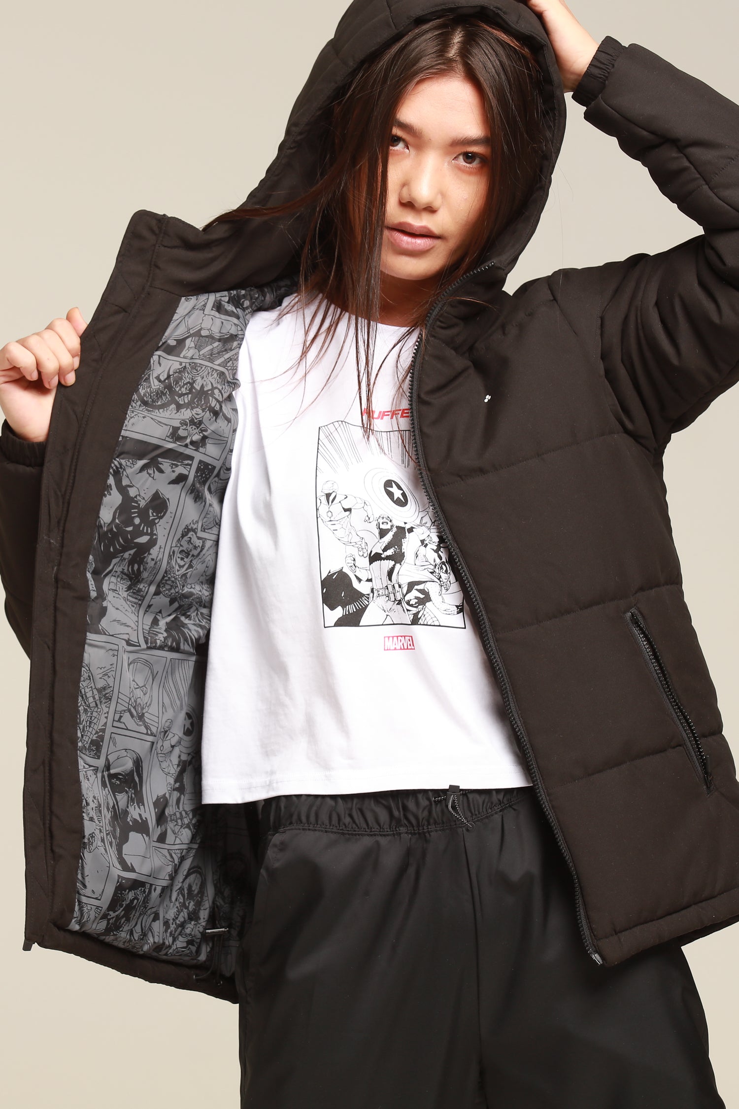 womens puffer jacket nz