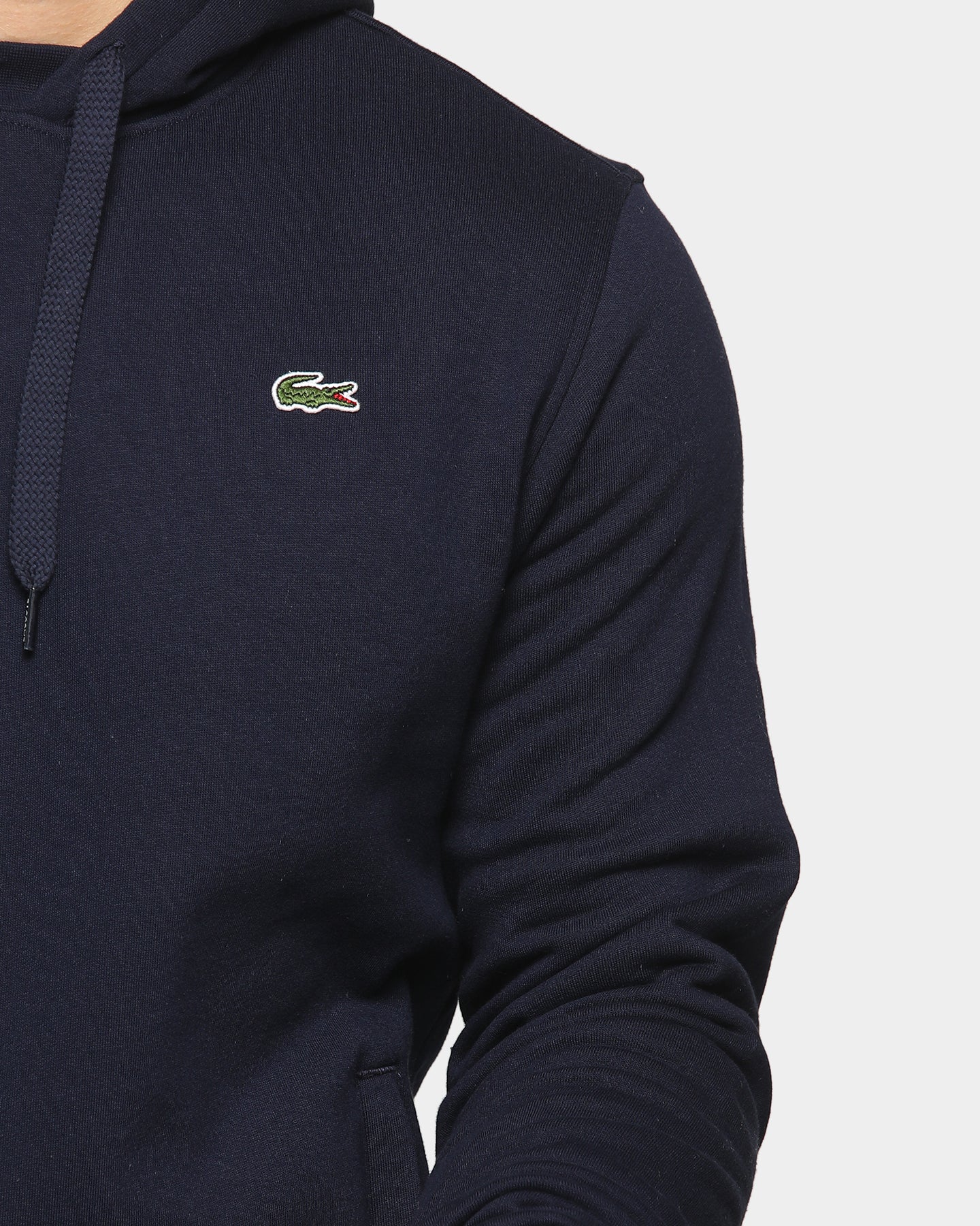 lacoste hooded pullover