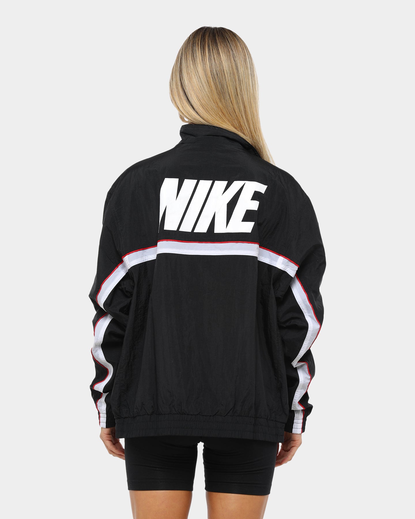 nike throwback woven jacket