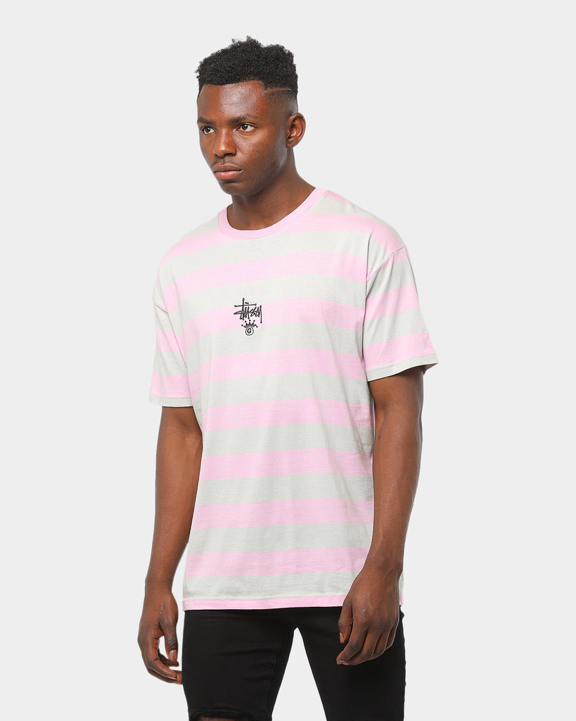 Stussy Grove YD SS Tee Ice Pink