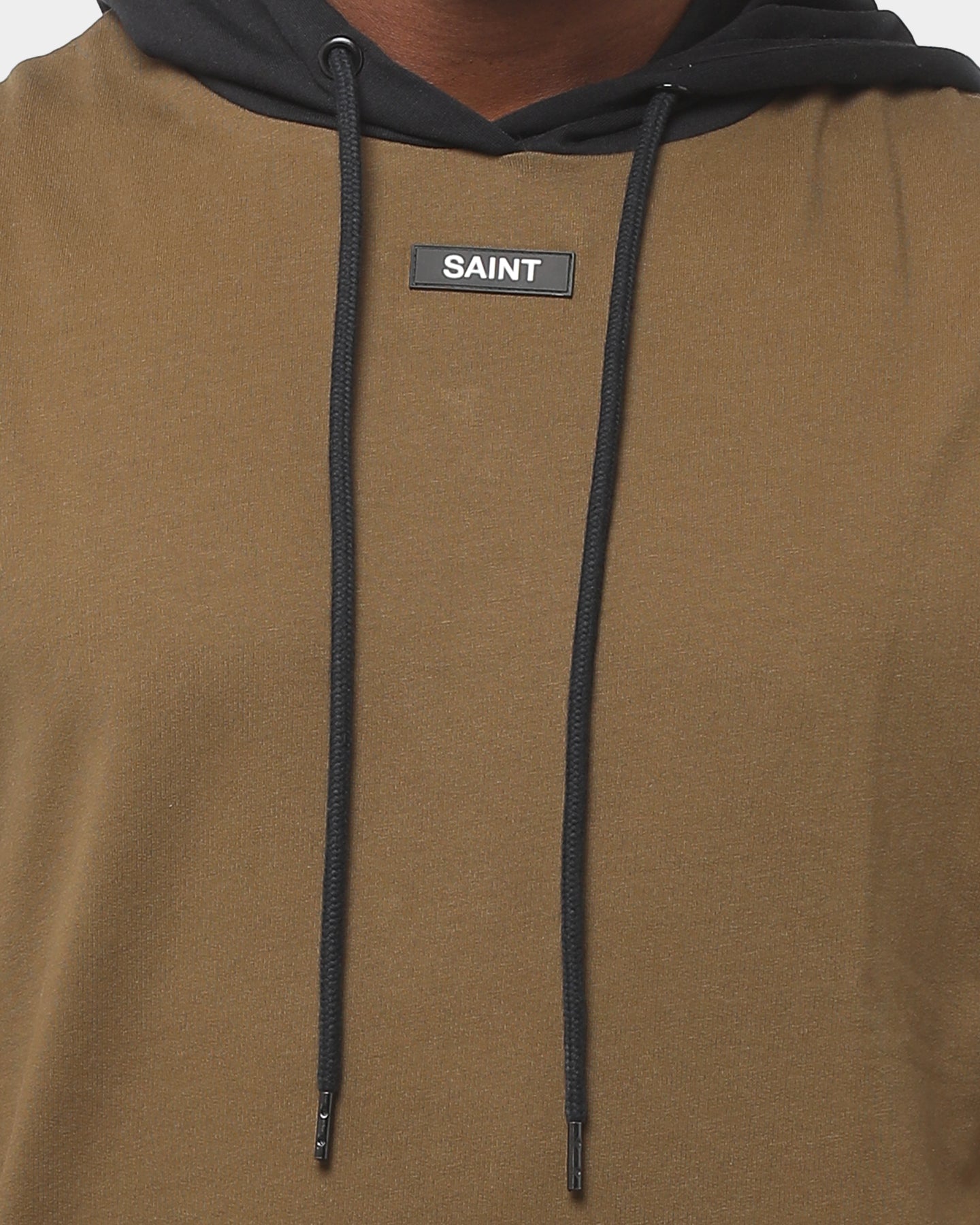 saints army green hoodie