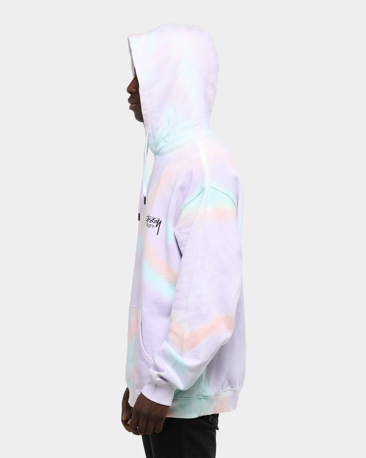 stussy verna tie dye hoodie