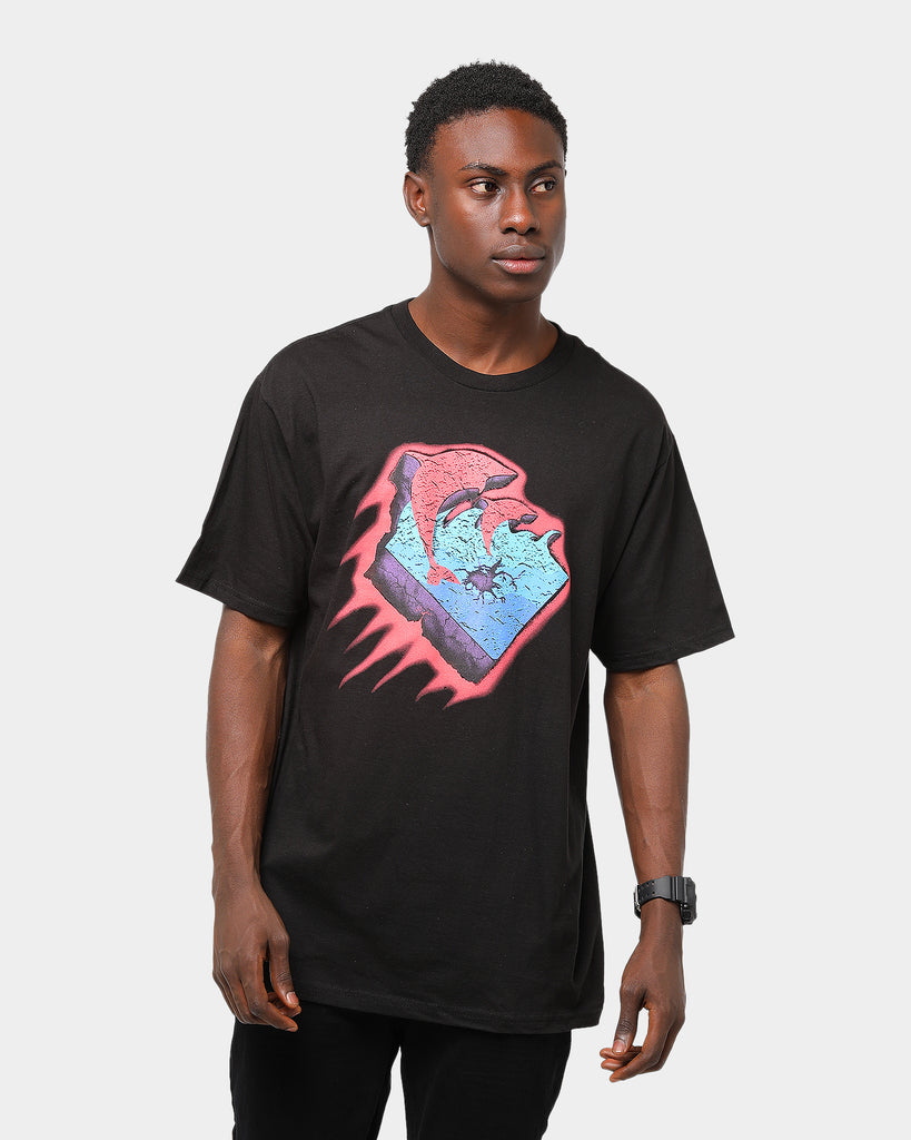 Pink Dolphin Lo-Fi Waves Tee Black